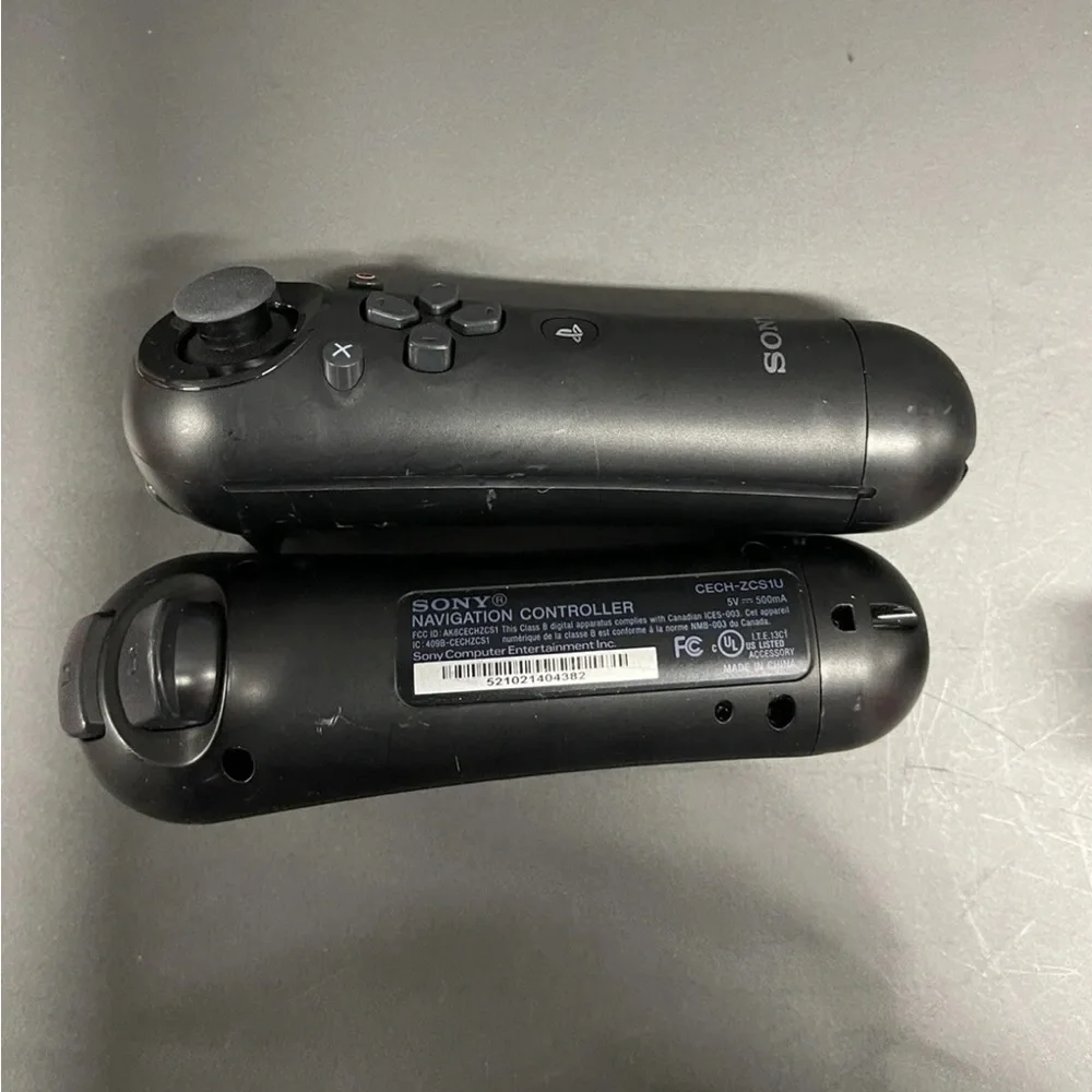 (2) PS Move Navigation Controller PSVR Sony Eye Camera Mic Lot
